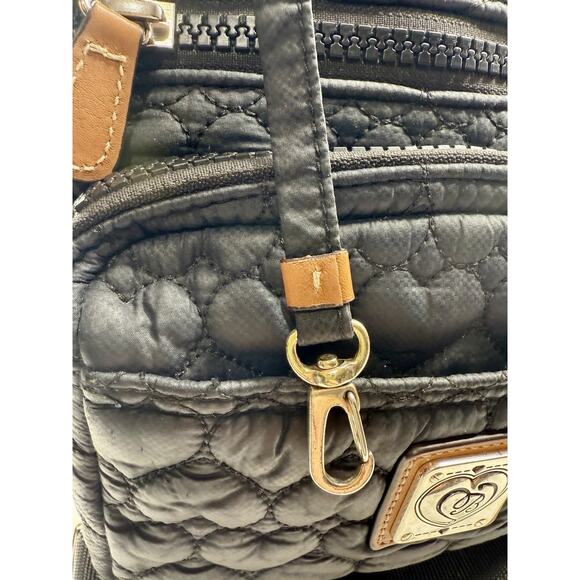 BRIGHTON HEART to HEART KALLISTA QUILTED MicroFiber Organizer Crossbody Bag - Picture 14 of 16